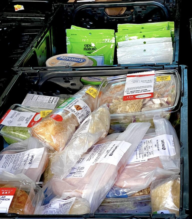 Food donations from our community partners